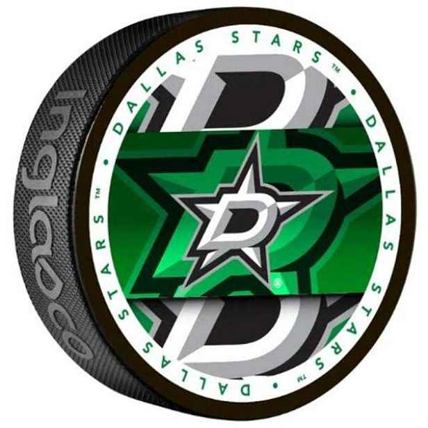 INGLASCO DALLAS STARS MEDALLION BLISTER Fanouškovský hokejový puk