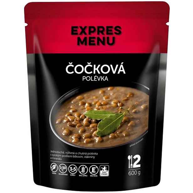 EXPRES MENU ČOČKOVÁ POLÉVKA - 2 PORCE Hotová polévka