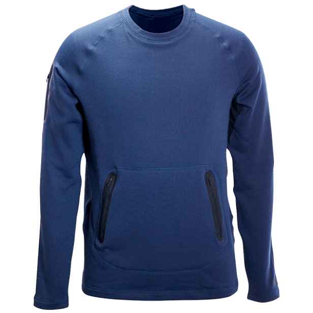 Mikina FLC Fleece Crew Sr Blu