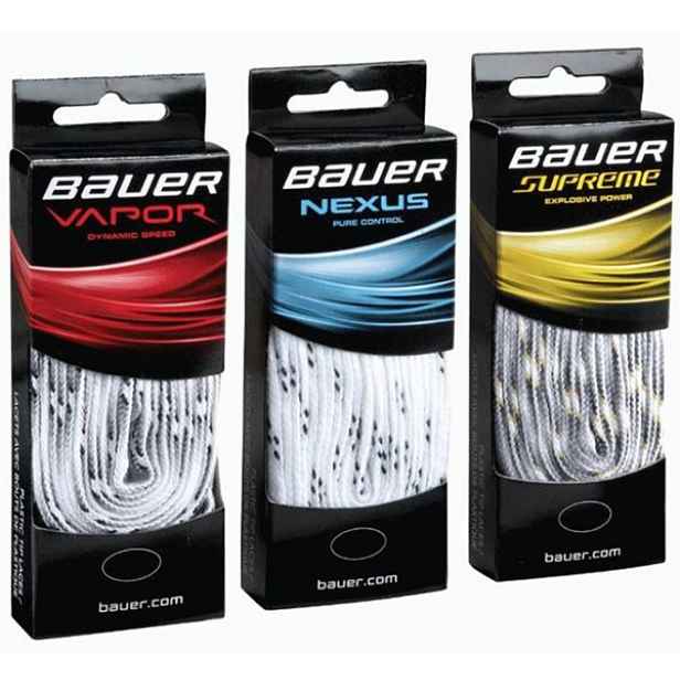 Tkaničky BAUER Skate Laces WHT