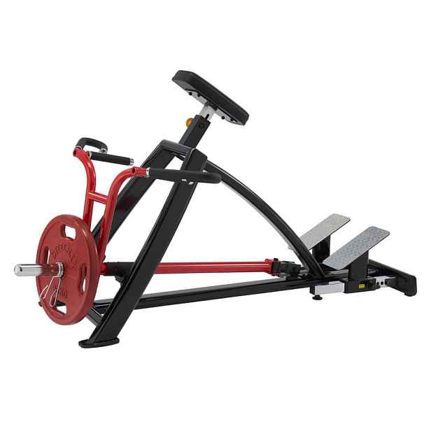 Přítahy ve stoje/veslo Steelflex Plateload Line PLTR černo