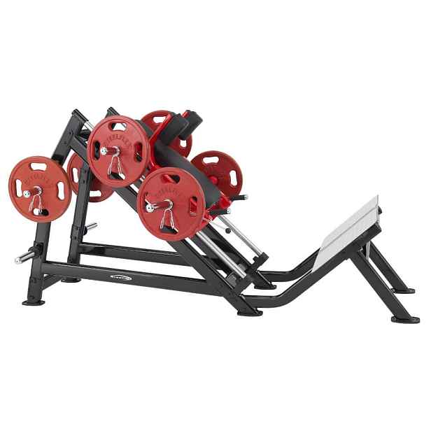 Dřep ve stoje šikmý Steelflex Plateload Line PLHP černo