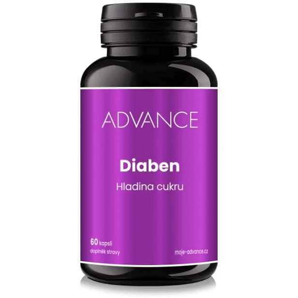 ADVANCE NUTRACEUTICS DIABEN 60 KAPSLÍ - HLADINA CUKRU Doplněk stravy