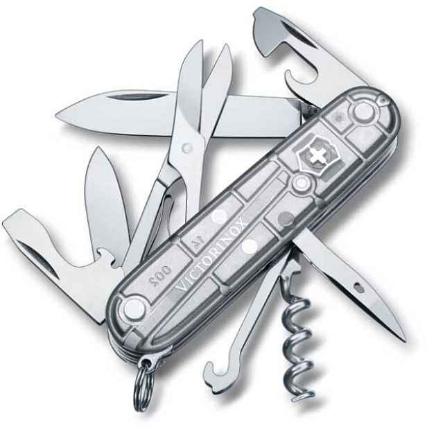 VICTORINOX CLIMBER Kapesní nůž, transparentní