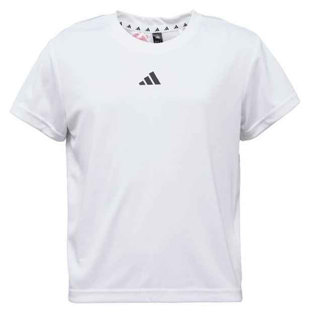 adidas TRAIN ESSENTIALS REGULAR FIT LOGO KIDS Dívčí tréninkové tričko
