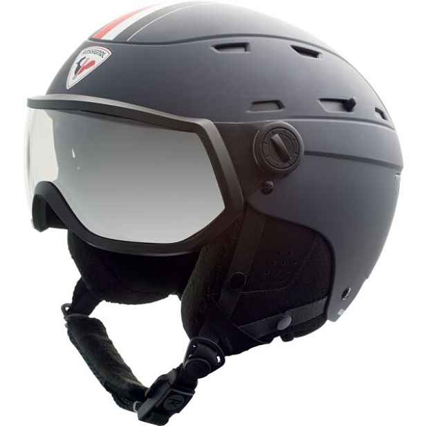 Rossignol ALLSPEED VISOR IMPACTS PHOTO STRATO Lyžařská helma se štítem , velikost (54 - 56)