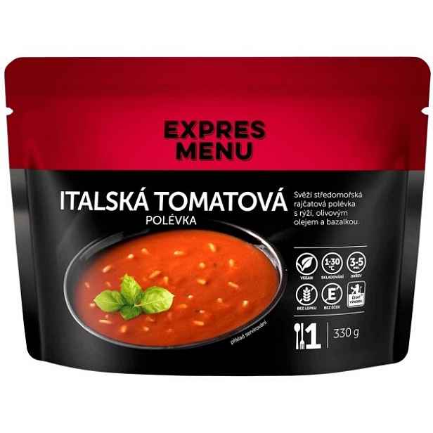 EXPRES MENU ITALSKÁ TOMATOVÁ POLÉVKA - 1 PORCE Hotová polévka