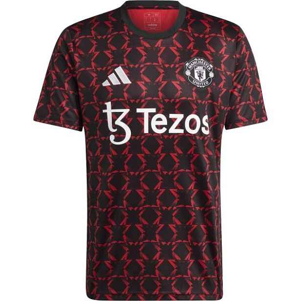 adidas MANCHESTER UNITED PRE-MATCH JERSEY Pánský fotbalový dres
