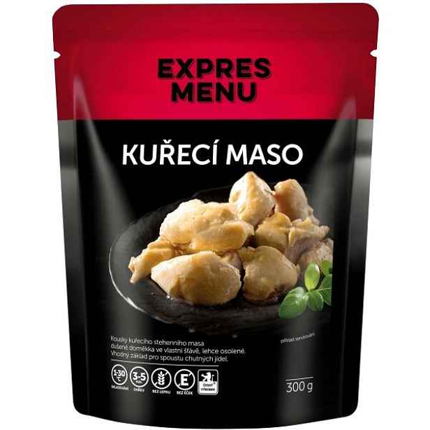 EXPRES MENU KUŘECÍ MASO - 300 G Hotové maso