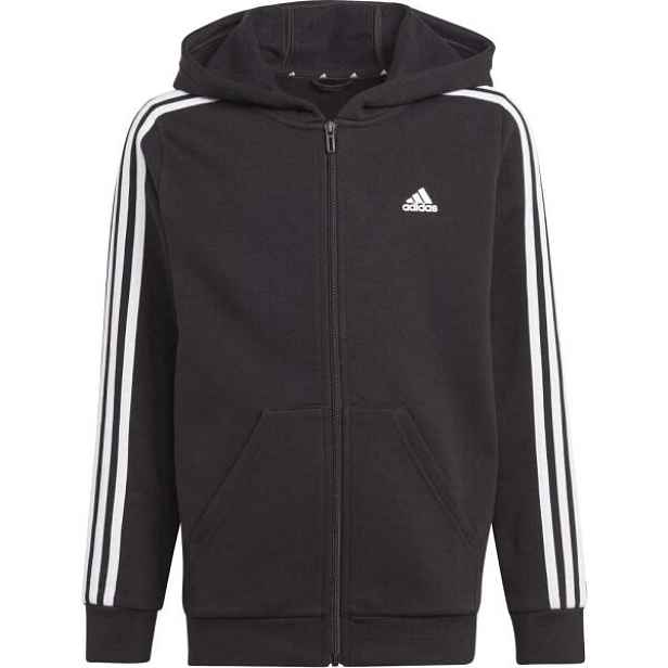 adidas 3-STRIPES FULL-ZIP HOODIE Dětská mikina