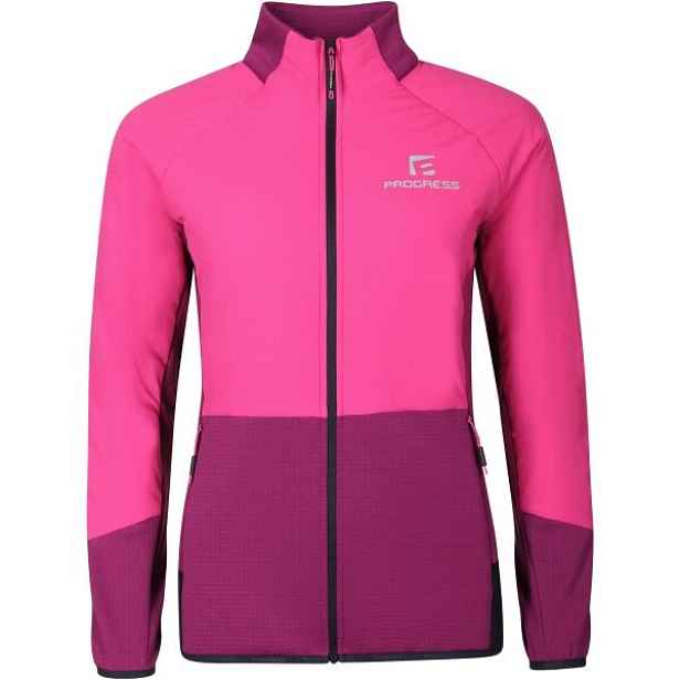 PROGRESS ERIKA HYBRID MIDLAYER Dámská hybridní mikina s merinem