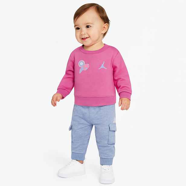 Jordan jeans & bling pant set 24m