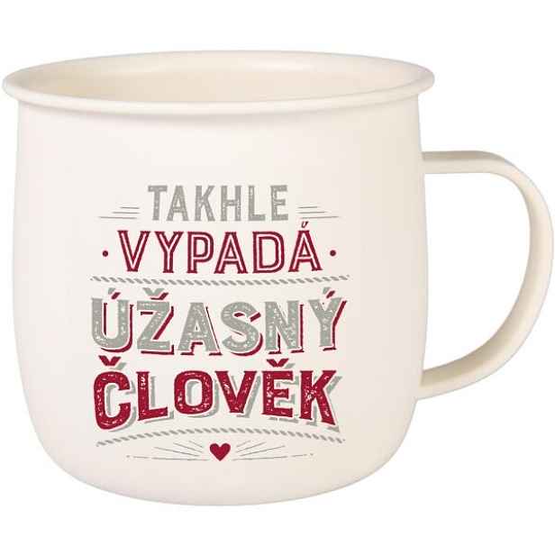 ALBI ÚŽASNÝ ČLOVĚK Outdoorový hrnek