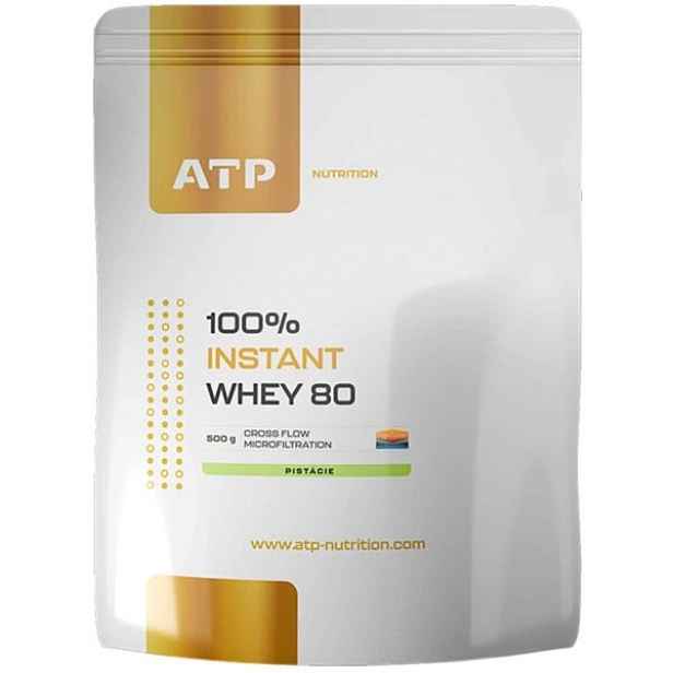 ATP NUTRITION 100% INSTANT WHEY 80 CFM 500 G PISTÁCIE Syrovátkový protein , G