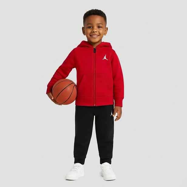 Jordan mj brklyn flc fz hoodie set 98-104 cm