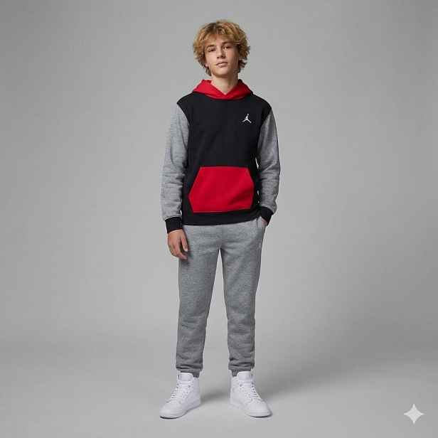Jordan boys mj brkln ft po hoodie 163-175 cm