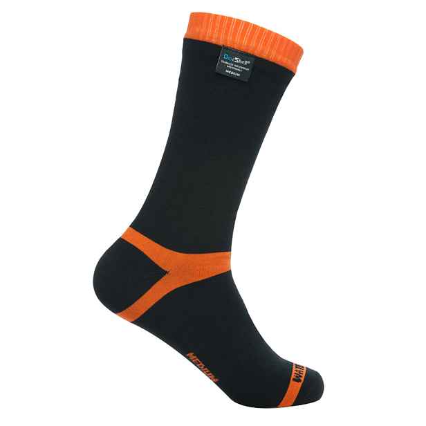 Nepromokavé merino ponožky DexShell Hytherm PRO Tangelo Stripe ( - )