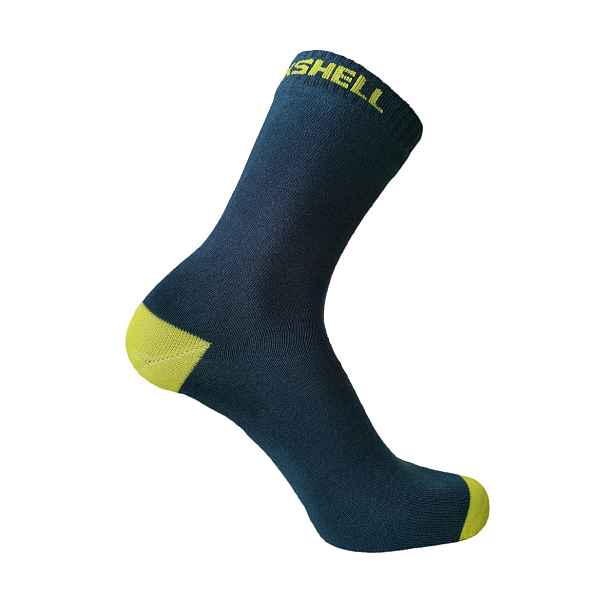 Nepromokavé ponožky DexShell Ultra Thin Crew -Lime ( - )