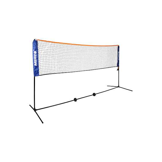 Badminton/tenis set 6,1m stojany na kurt vč. sítě