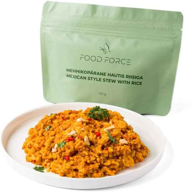 FOOD FORCE MEXICKÝ GULÁŠ RÝŽÍ 150G Outdoorové jídlo