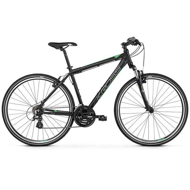 Pánské crossové kolo Kross Evado 2.0 28" (17", 158-170 cm) černo