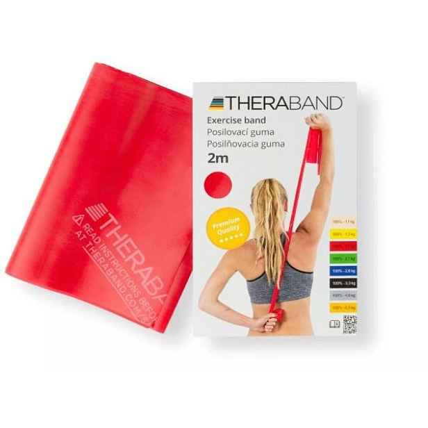 THERA-BAND INSIDE EXERCISE BAND 2 MEDIUM STRONG Posilovací guma