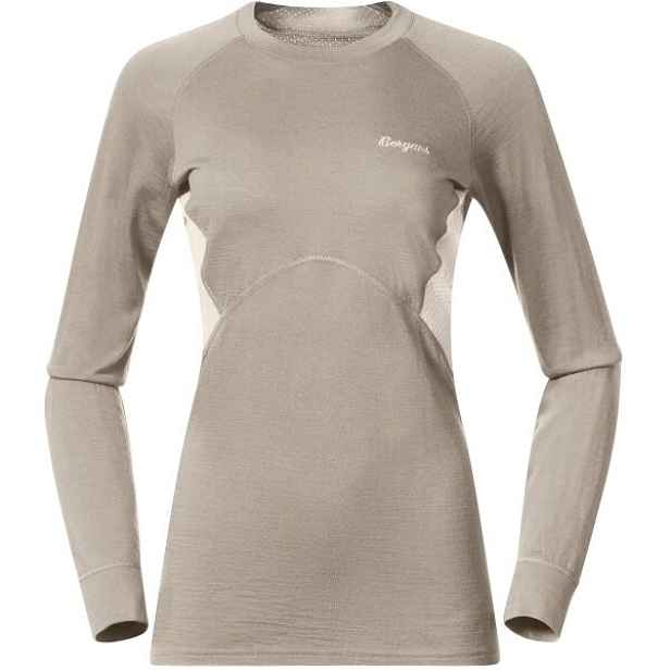 Bergans INNER:PURE MERINO LONG SLEEVE W Dámské merino triko, mix