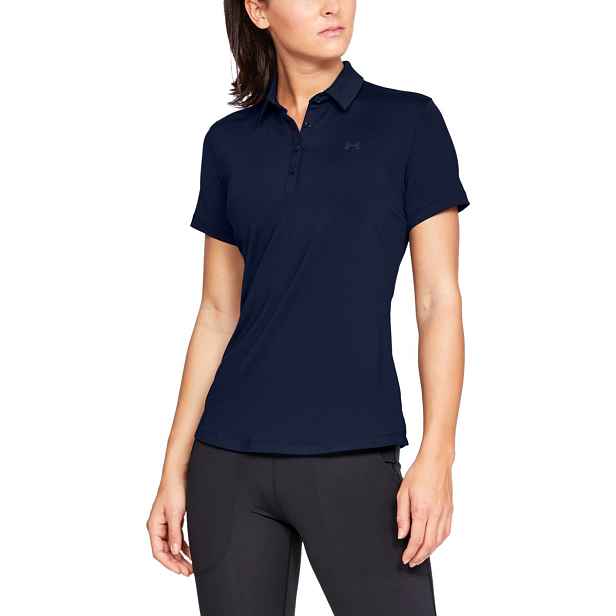 Dámské triko s límečkem Under Armour Zinger Short Sleeve Polo Academy