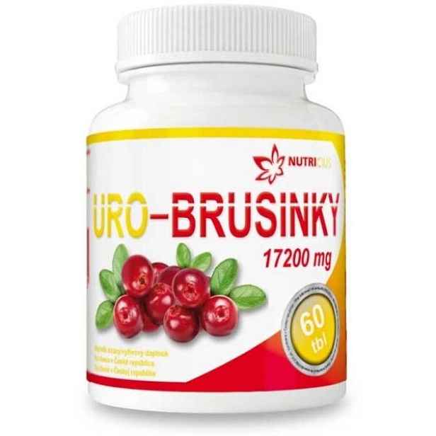 NUTRICIUS URO-BRUSINKY 60 TAB Doplněk stravy