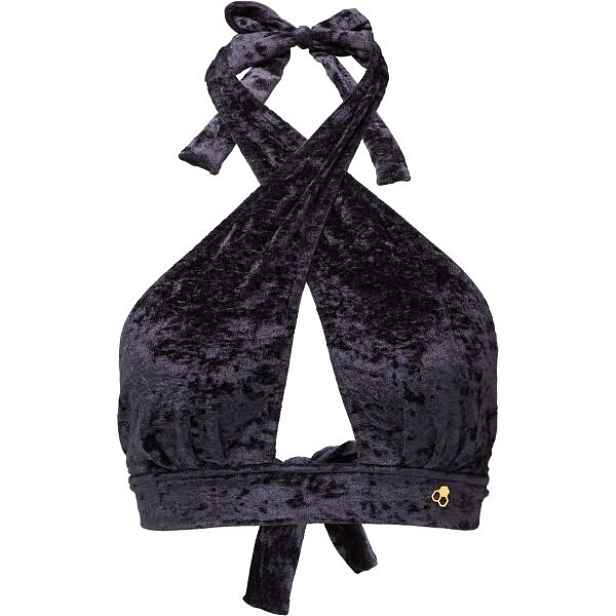 GOLDBEE VELVET SWIMSUIT CROSS Dámský vrchní díl plavek
