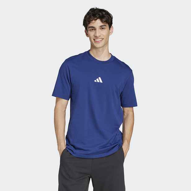 adidas Essentials Small Logo Single Jersey Tee