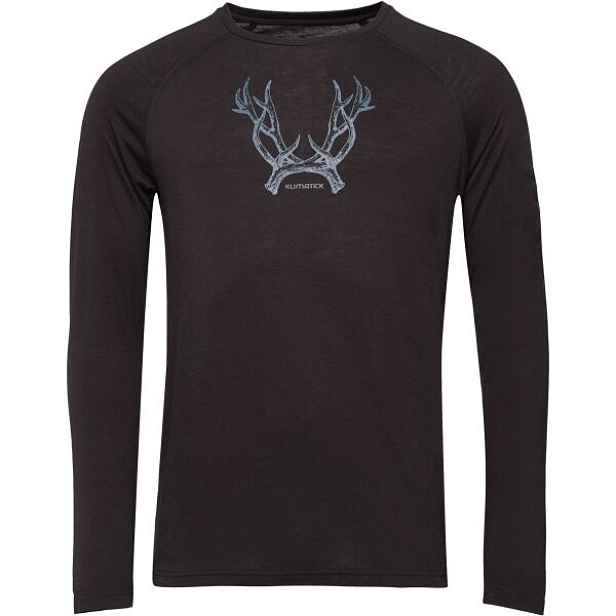 Klimatex FAFNIR MERINO Pánské merino blend triko s dlouhým rukávem