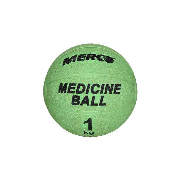 Single gumový medicinální míč, 1 kg