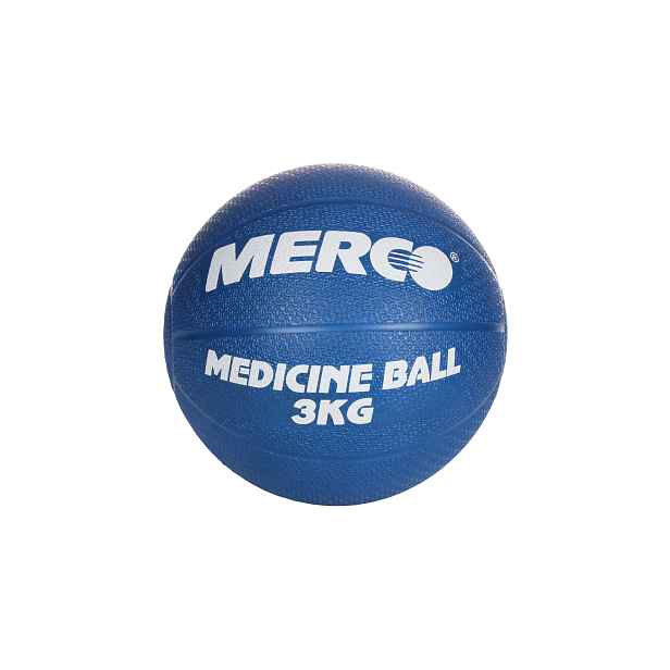 Single gumový medicinální míč, 3 kg