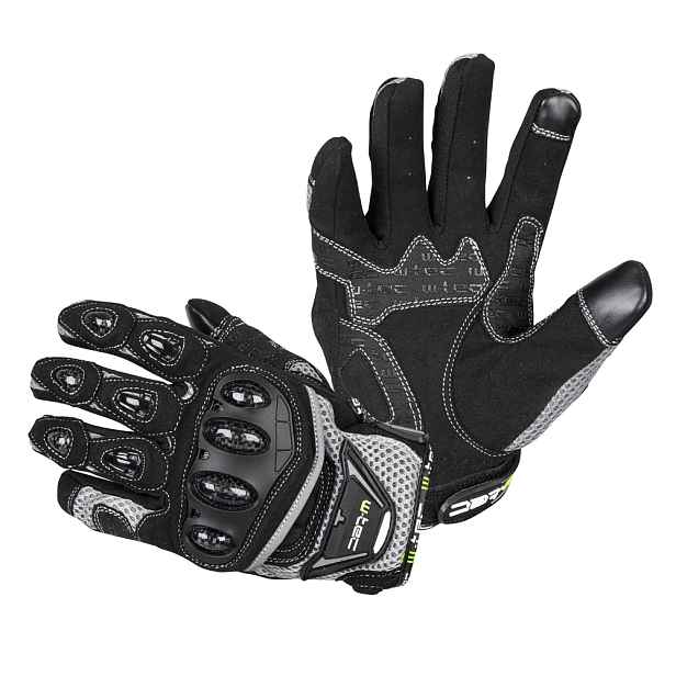 Moto rukavice W-TEC Upgear černo