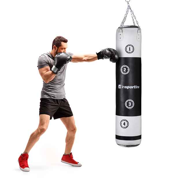 Boxovací pytel inSPORTline Robkin 35x150cm / 40kg černo
