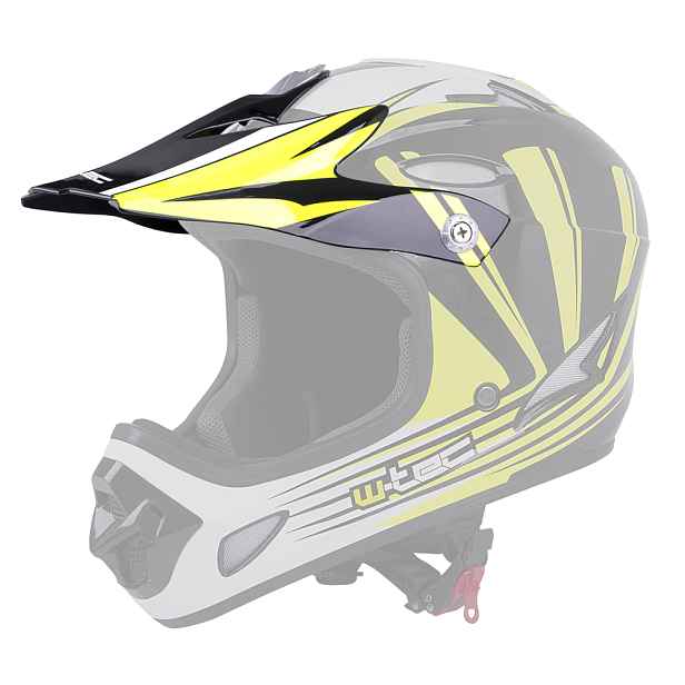 Náhradní kšilt pro přilbu W-TEC FS-605 Graphic