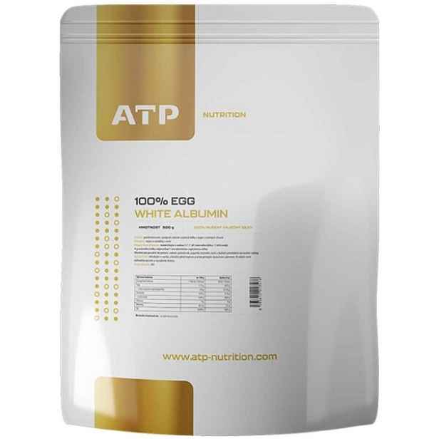 ATP NUTRITION 100% EGG ALBUMIN 500 G Vaječný protein , G