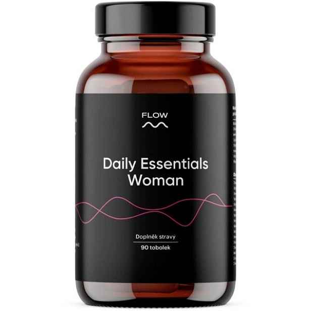 FLOW DAILY ESSENTIALS WOMAN 2.0 - 90 TOBOLEK Komplex vitamínů a minerálů