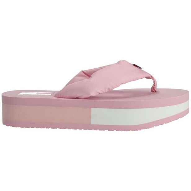 Tommy Hilfiger WEBBING MID BEACH SNDL NW STRP Dámské žabky