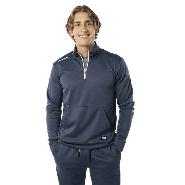 Mikina Team FLC 1/2 Zip Sr Nav