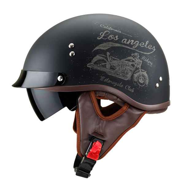 Retro přilba W-TEC Longroad Los Angeles (53-54)