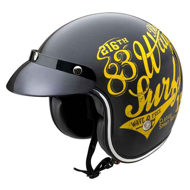 Moto přilba W-TEC Café Racer 3Ways Surf (53-54)