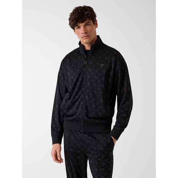 Guess ovidio full zip sweatshirt l