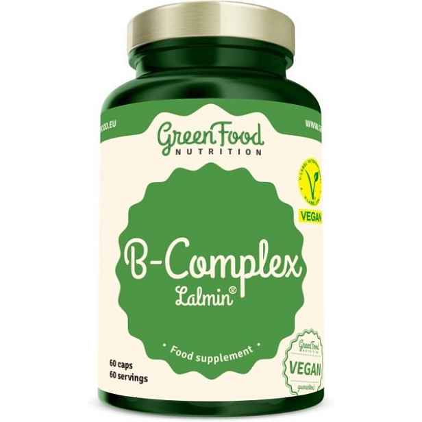 GREENFOOD B-COMPLEX LALMIN® 60CPS Doplněk stravy