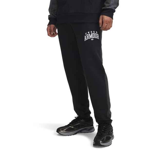 Under Armour RIVAL FLEECE COLORBLOCK Pánské tepláky