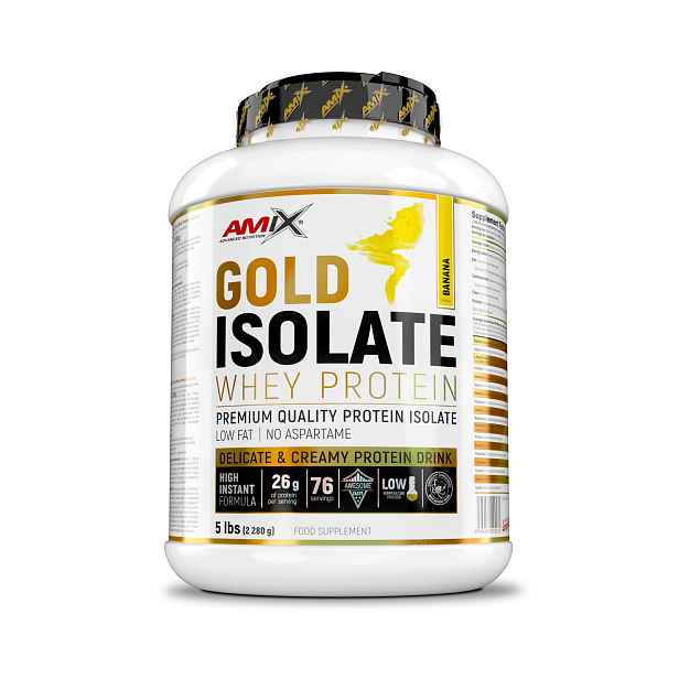 AMIX Whey Protein Isolate, Banana, 2280g