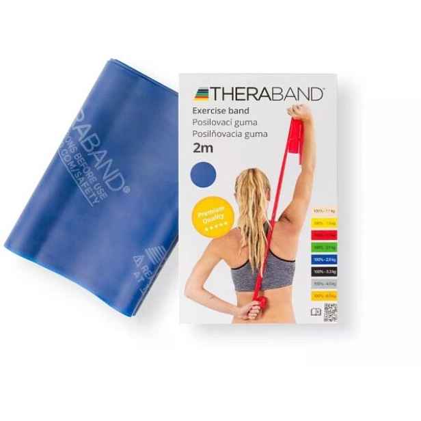 THERA-BAND INSIDE EXERCISE BAND 2 EXTRA STRONG Posilovací guma