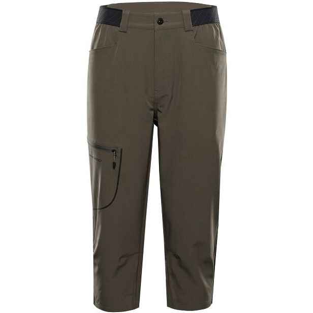 ALPINE PRO WEDER 2 Pánské softshellové capri kalhoty