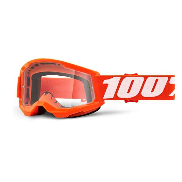 Juniorské motokrosové brýle 100% Strata 2 Junior , čiré plexi